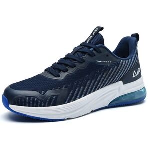 PaSick Mens Air Running Shoes Dark Blue Size 8.5 025645